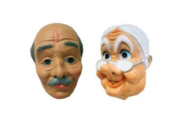 50 jaar Abraham en Sarah maskers