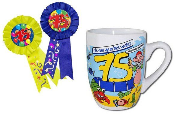 75 jaar cadeau