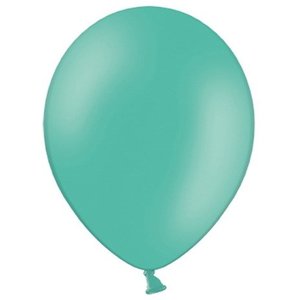 Ballonnen zeegroen 10 stuks