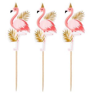 Prikkers Flamingo 12 stuks Prikkers Flamingo 12 stuks