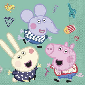 Servetten Peppa Pig en Susy