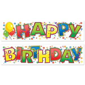 Banners Happy Birthday groot Banners Happy Birthday groot