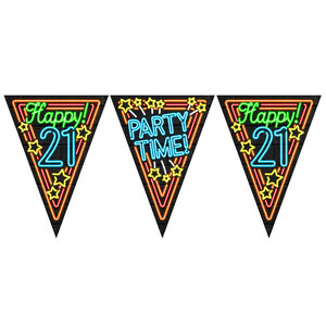 Vlaggenlijn 21 jaar NEON Vlaggenlijn 21 jaar NEON