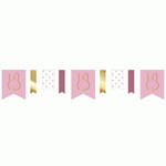 Slinger Nijntje luxe goud-roze
