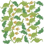 Confetti glitter Dinosaurus luxe