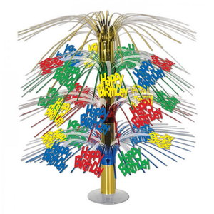 Tafeldecoratie Happy Birthday luxe Tafeldecoratie Happy Birthday luxe