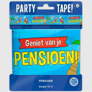 Decoratie lint Geniet van je pensioen Decoratie lint Geniet van je pensioen