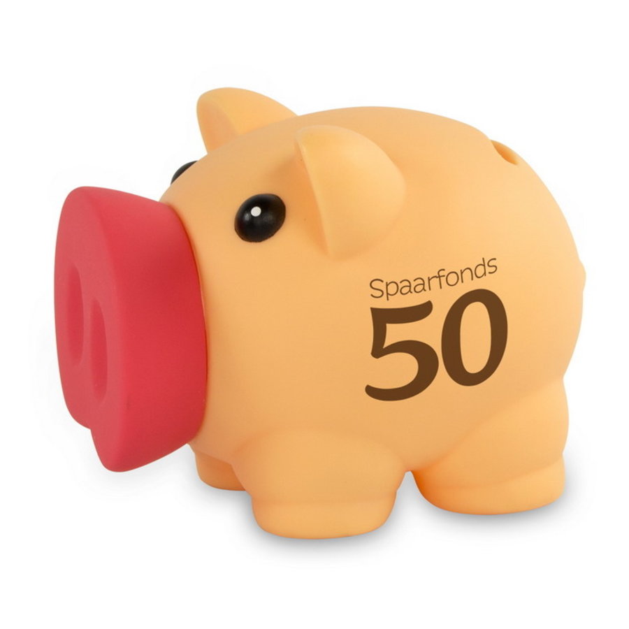 Spaarvarken 50 jaar spaarfonds
