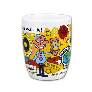 Mok 50 jaar man cartoon Mok 50 jaar man cartoon