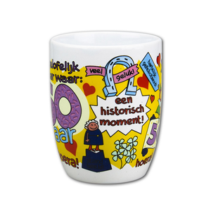 Mok 50 jaar vrouw cartoon Mok 50 jaar vrouw cartoon