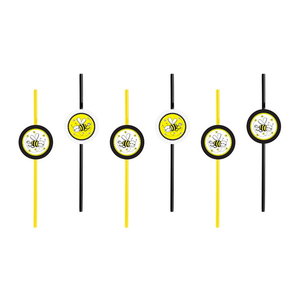 Rietjes bijen 6 stuks