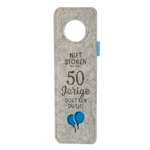 Deurhanger luxe 50 jaar