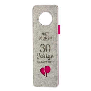 Deurhanger luxe 30 jaar Deurhanger luxe 30 jaar