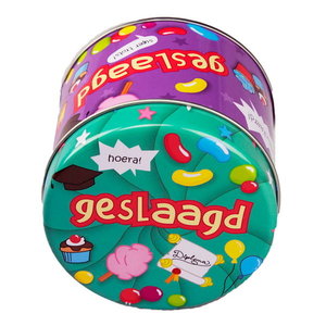 Snoepblikje Geslaagd Snoepblikje Geslaagd