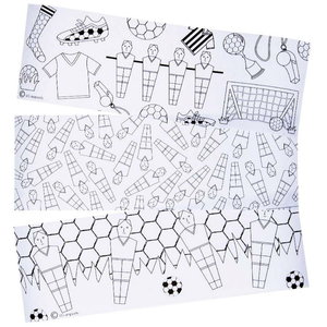 Mok Voetbal om zelf in te kleuren