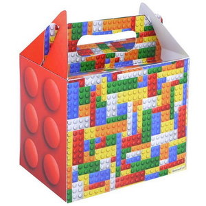 Partybox bouwstenen 6 stuks Partybox bouwstenen 6 stuks