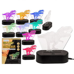 3D LED lamp dinosaurus