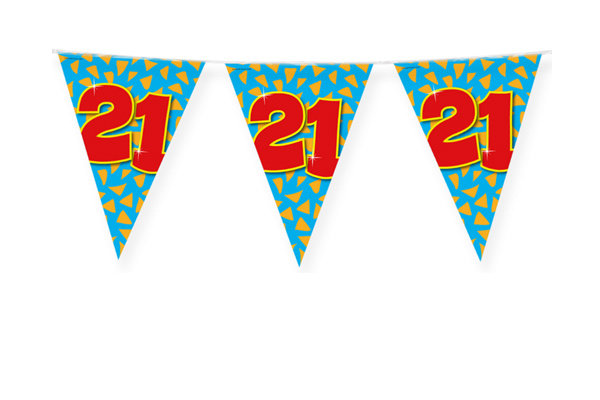 21 jaar versiering