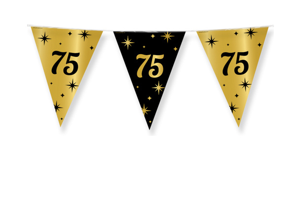 75 jaar verjaardag versiering en decoratie