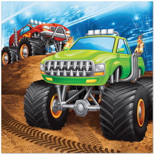 Servetten Monstertruck GROOT Servetten Monstertruck GROOT