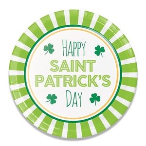 Bordjes St Patricks Day 8 stuks Bordjes St Patricks Day 8 stuks