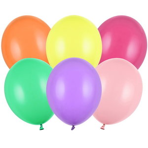 Zak ballonnen gekleurd 100 stuks 27cm Zak ballonnen gekleurd 100 stuks 27cm