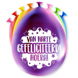 Ballonnen Hartelijk Gefeliciteerd Ballonnen Hartelijk Gefeliciteerd
