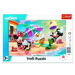 Puzzel Disney strand 15 stukjes Puzzel Disney strand 15 stukjes