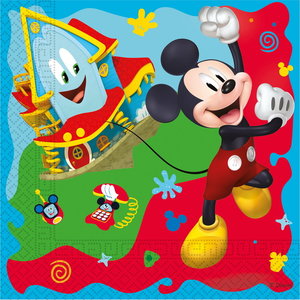 Servetten Mickey Mouse fun 20 stuks