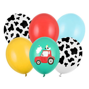 Ballonnen Farm 6 stuks Ballonnen Farm 6 stuks