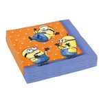 Servetten Minions oranje 20 stuks