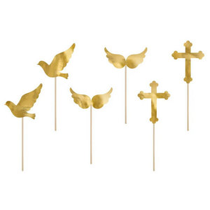 Prikkers christelijk 6 stuks Prikkers christelijk 6 stuks