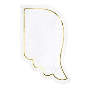 Servetten engelenvleugels 20 stuks Servetten engelenvleugels 20 stuks