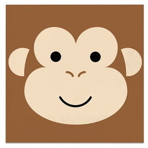 Servetten aap 16 stuks