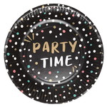 Bordjes Party Time 8 stuks