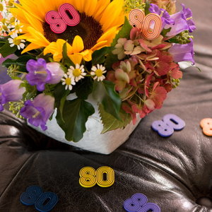 Party confetti eighties luxe 10 stuks