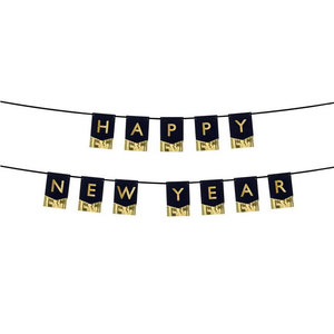 Slinger Happy New Year stijlvol 135cm Slinger Happy New Year stijlvol 135cm