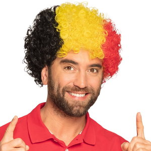 Pruik België krullen kort Op is Op