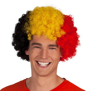 Pruik België afro Op is Op