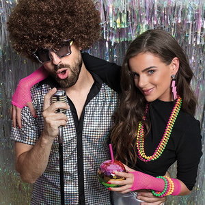 Drinkbeker Discobal gekleurd Drinkbeker Discobal gekleurd