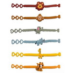 Armband met Safari dier 12 stuks