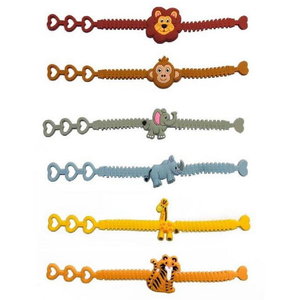 Armband met Safari dier 12 stuks
