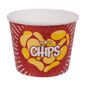 Snackbak Chips kunststof groot Snackbak Chips kunststof groot