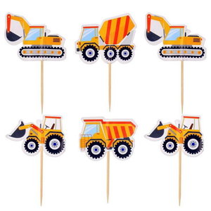 Prikkers bouwauto en sjofels 6 suks