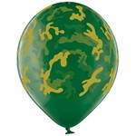 Ballonnen Camouflage 6 stuks