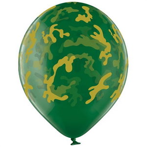 Ballonnen Camouflage 6 stuks Ballonnen Camouflage 6 stuks
