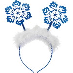 Diadeem met sneeuwvlokken