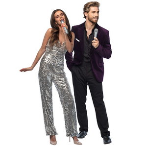 Microfoon zilverkleurig net echt Microfoon zilverkleurig net echt