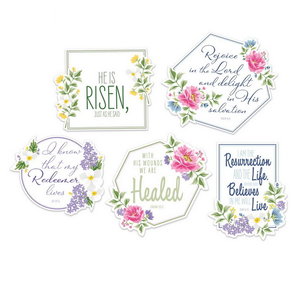 Decoraties Rejoice in the Lord 5-delig Decoraties Rejoice in the Lord 5-delig