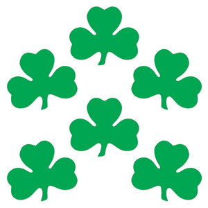 Decoraties St Patricks Day 6 stuks Decoraties St Patricks Day 6 stuks